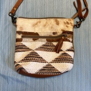 Myra Bag Hair-On Crossbody Purse
